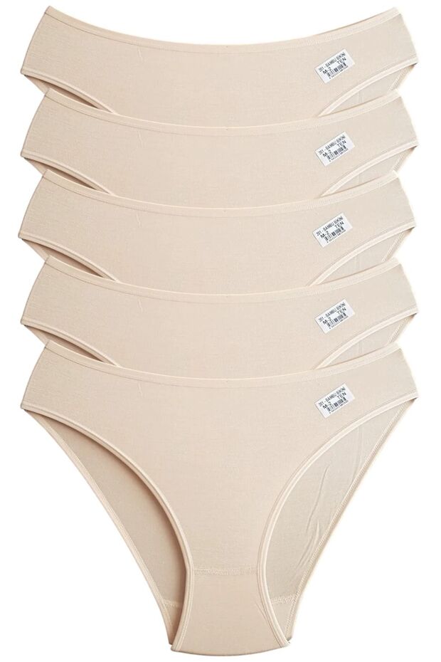 Bamboo Bikini Set of 5 #bamboowomenspanties #laundrygarden #bamboowhitepanties