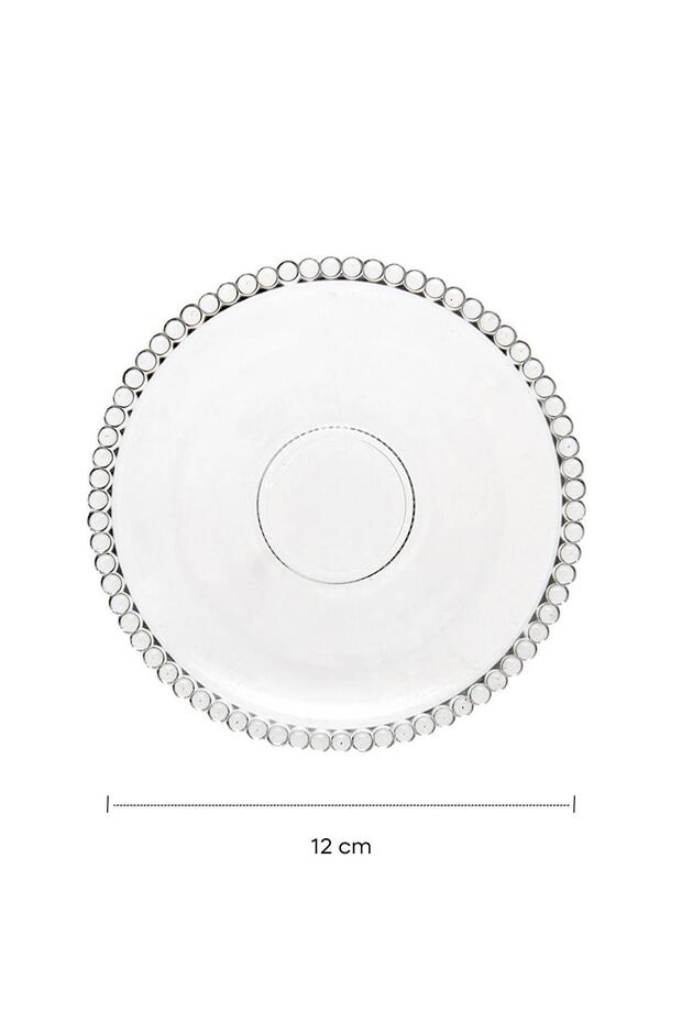 Girona 6'lı Cam Çay Tabağı - 6