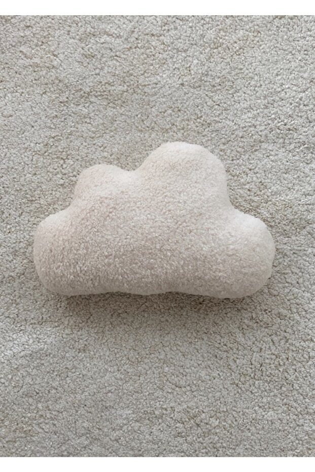 Teddy Bulut Yastık Krem - 5