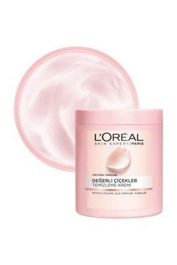 Değerli Çiçekler Kuru ve Hassas Ciltler İçin Temizleme Kremi 200 ml 3600523447770 - 2