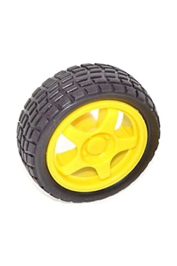 Robot Tekerlek Arduıno Plastik Teker - 1