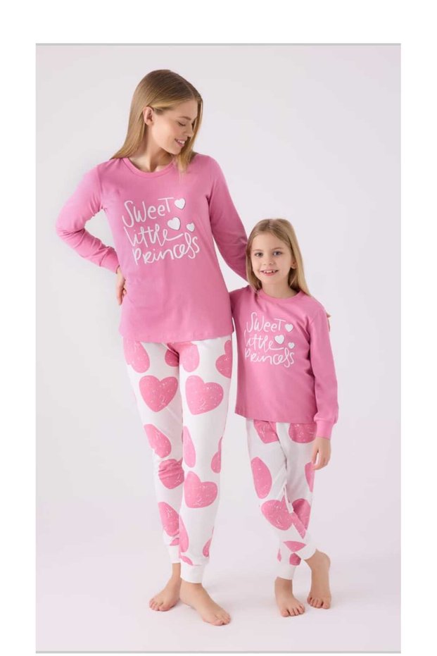 Mother Daughter Pajama Set 100% Cotton[Mother Daughter Prices Are Different Need to Add One by One to the Cart]