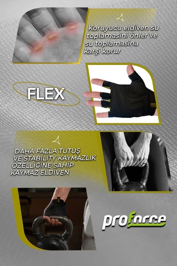 FLEX Fitness Body Eldiveni - 2