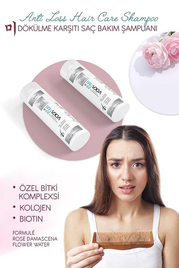 Saç Dökülme Önleyici Bitkisel Şampuan , Saç Bakım Şampuanı 300 ml - 8