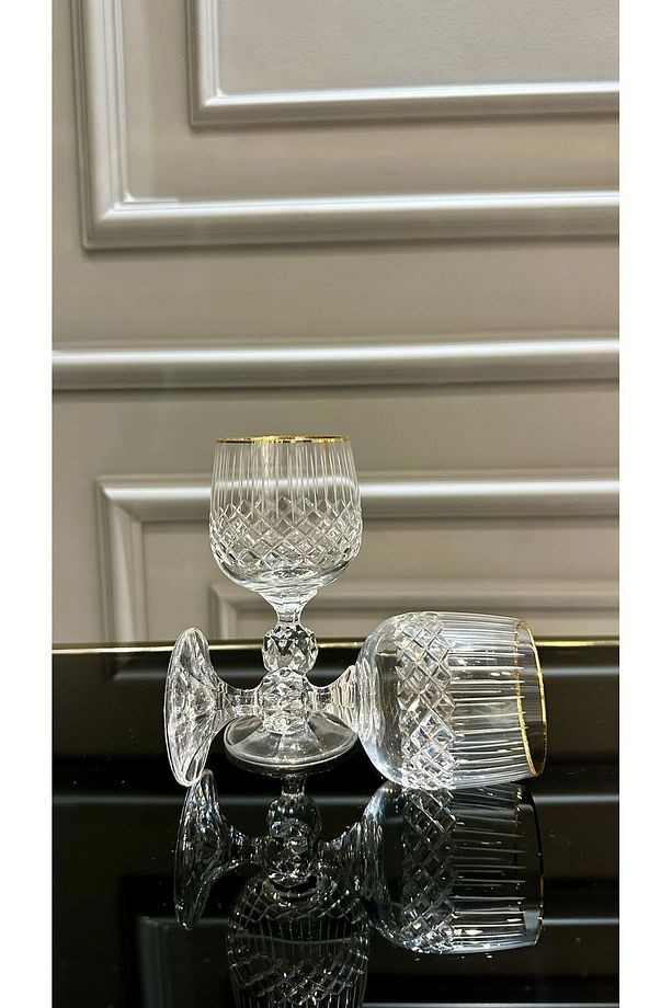 CRYSTALITE BOHEMIA ikili Kahve Yanı Su Bardağı - 3