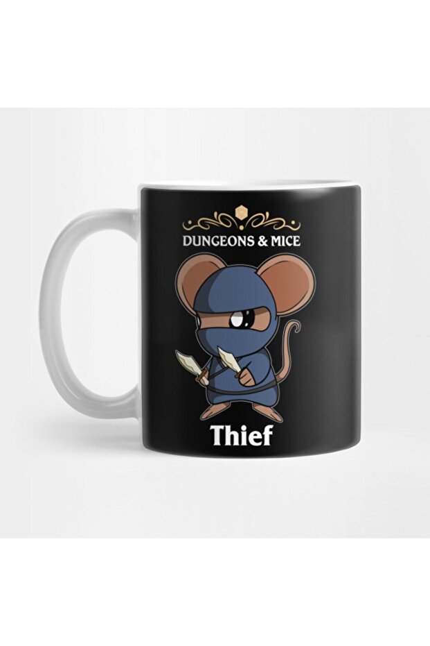 Dungeons & Mice Thief Fantasy Class Dungeons Crawler Rpg And Dragons Mug