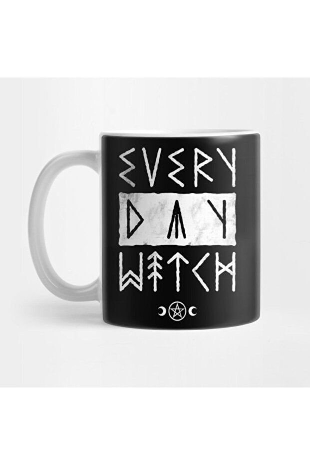 Every Day Witch - Runes Mug, Gift, Dowry, Presentation