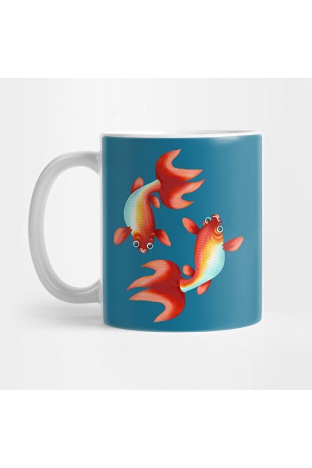 Koi Fish Mug, Gift, Dowry, Presentation Holder
