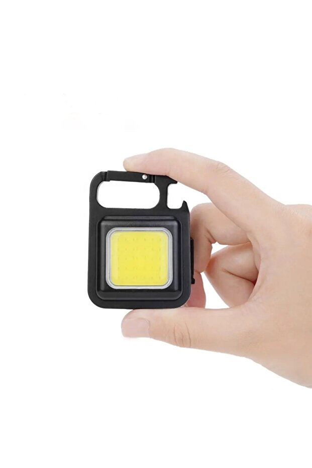 Şarj Edilebilir Mıknatıslı Çok Amaçlı Pratik Kamp ve Acil Durum Feneri NAPOLYON MİNİ COB LED - 1