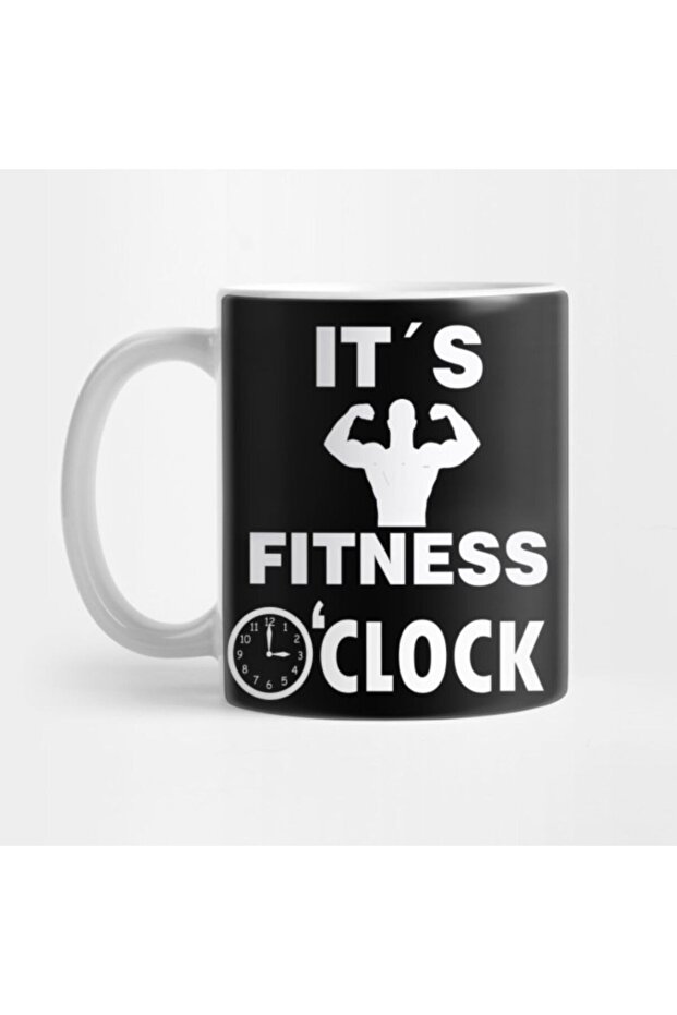 Fitness O'Clock Gym Training Workout Muscle Cup, Gift, Dowry, Presentation