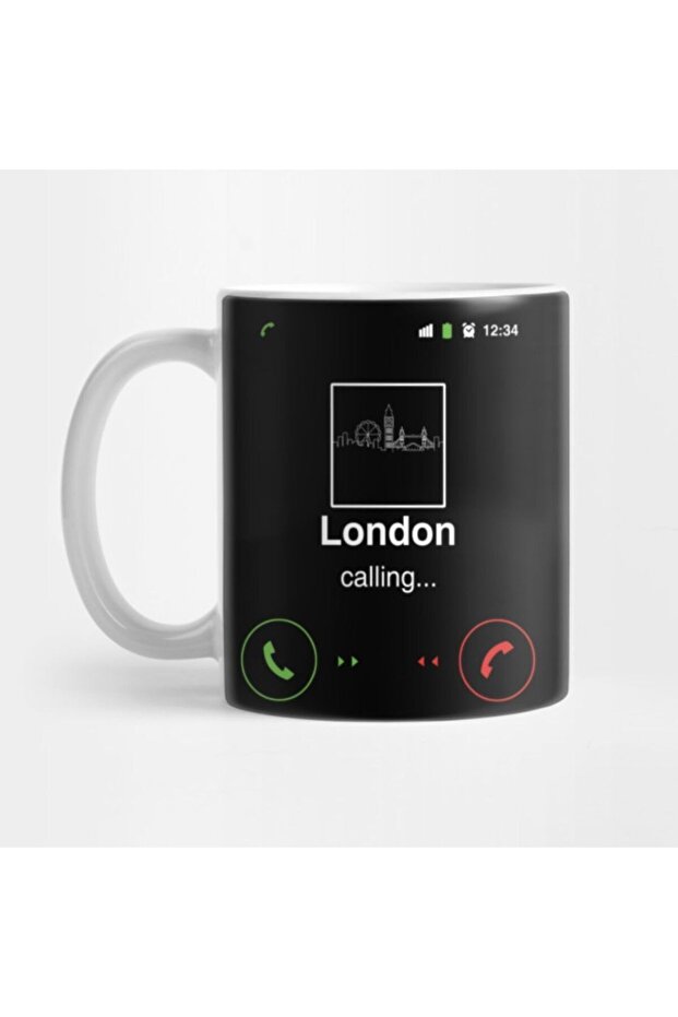 London Calling Mug, Gift, Dowry, Presentation Holder