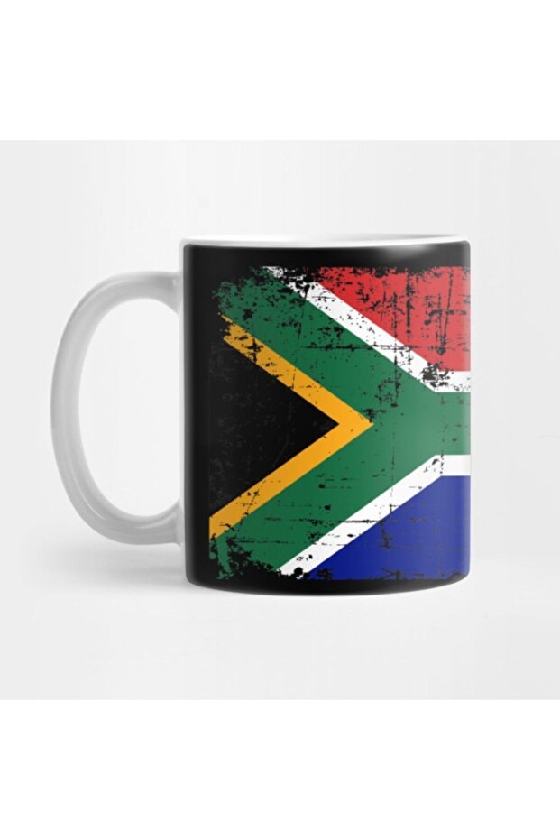South Africa Flag Mug, Gift, Dowry, Presentation Holder
