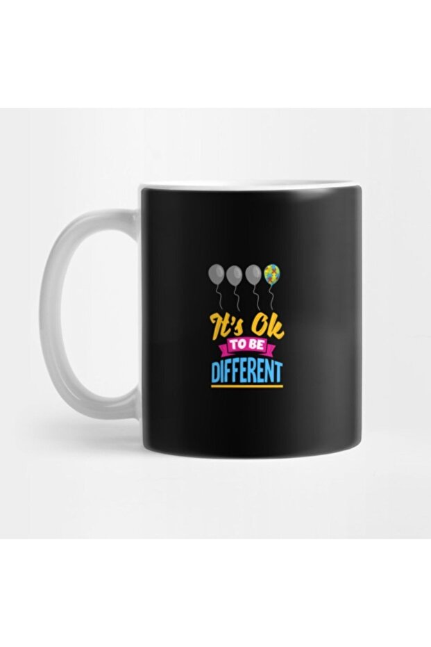 Be Different Balloon - Autism Awareness Asperger Mug, Gift and Presentation