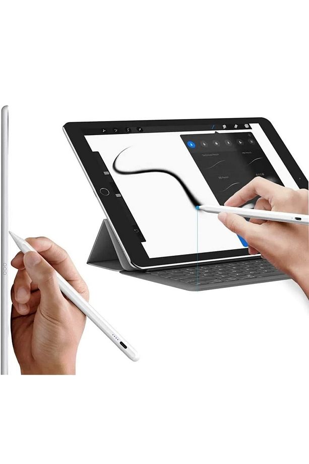 Tüm Cihazlara Uyumlu Dokunmatik Universal Stylus Ipad Android Tablet Kalemi Stylus-pen - 1