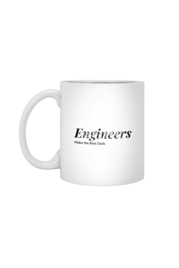 Engineers Make the Best Dads White Trophy, Gift, Dowry, Presentation
