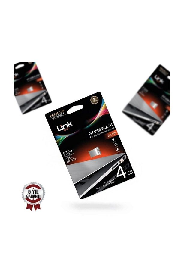 Linktech Fit Premium 4gb Mini Usb Flash Bellek 25mb/s - 3