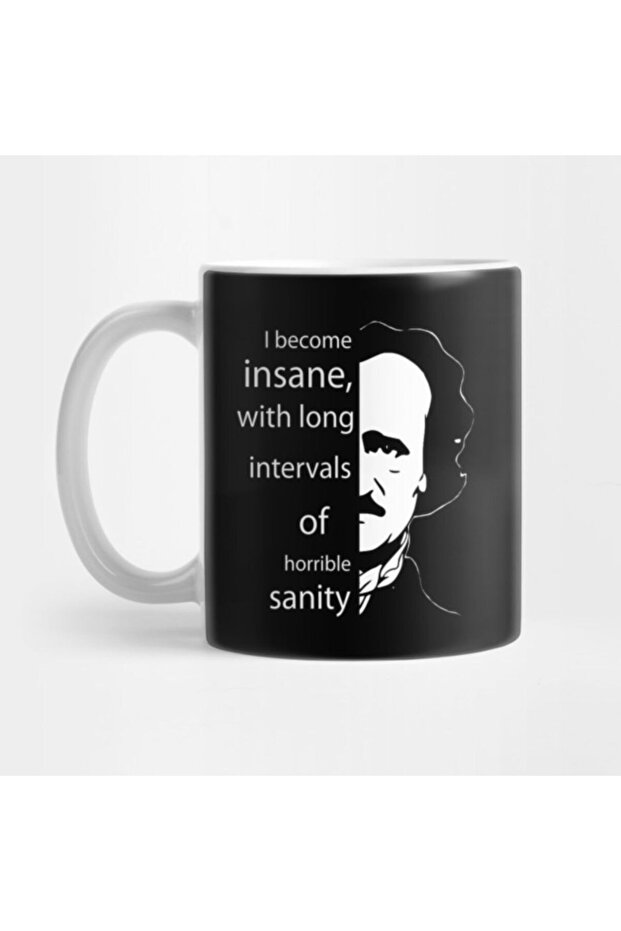 Edgar Allan Poe Mug, Gift, Dowry, Presentation Holder