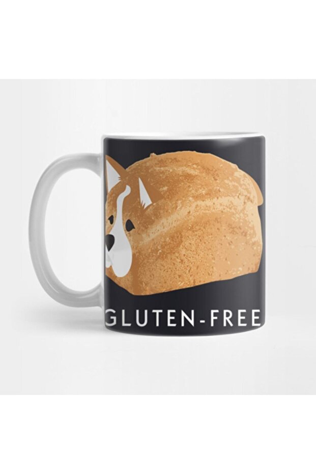 Ricky Dillon Gluten Free Corgi Mug - Gift, Dowry, Presentation