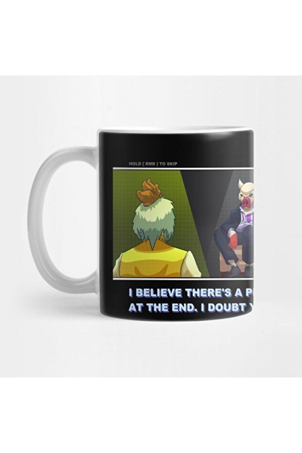 Hotline Miami - the Interview Cup, Gift, Dowry, Presentation