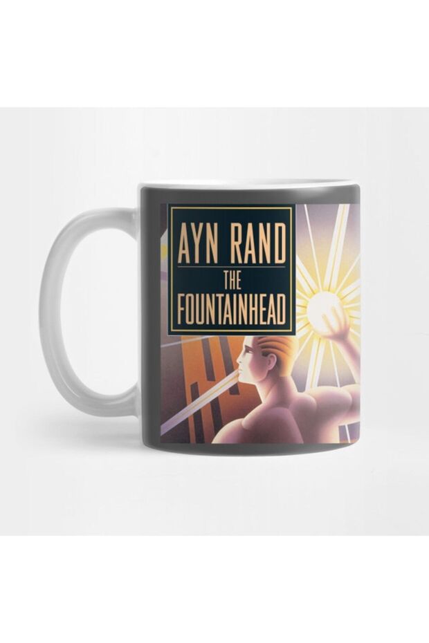 The Fountainhead by Ayn Rand - Cover Mug, Gift, Dowry, Presentation