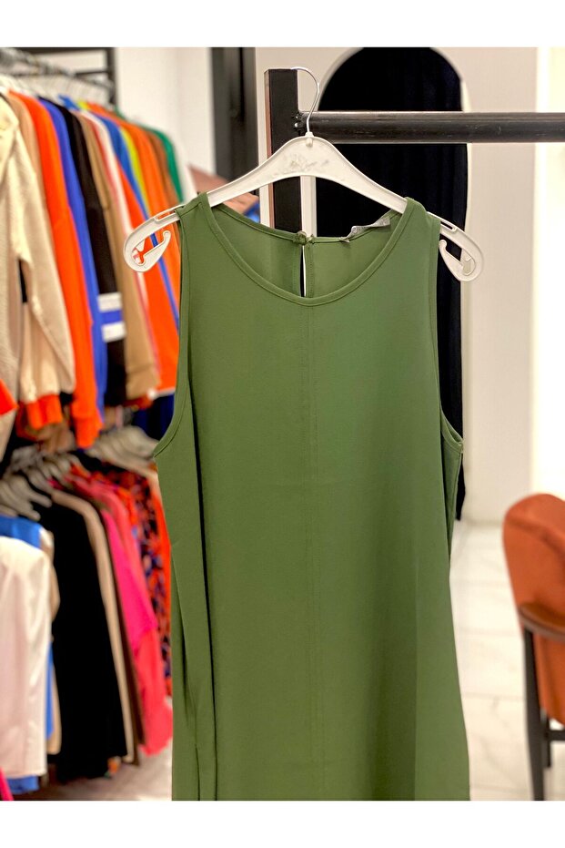 ASKILI KISA ELBİSE - 1