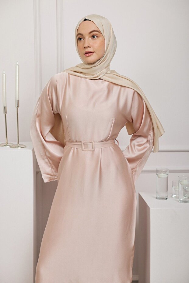 Düz Monogram Serisi Şal Iğde - 2