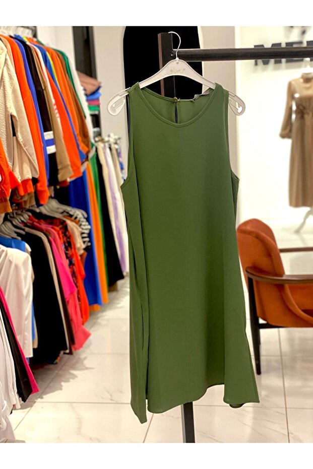 ASKILI KISA ELBİSE - 3