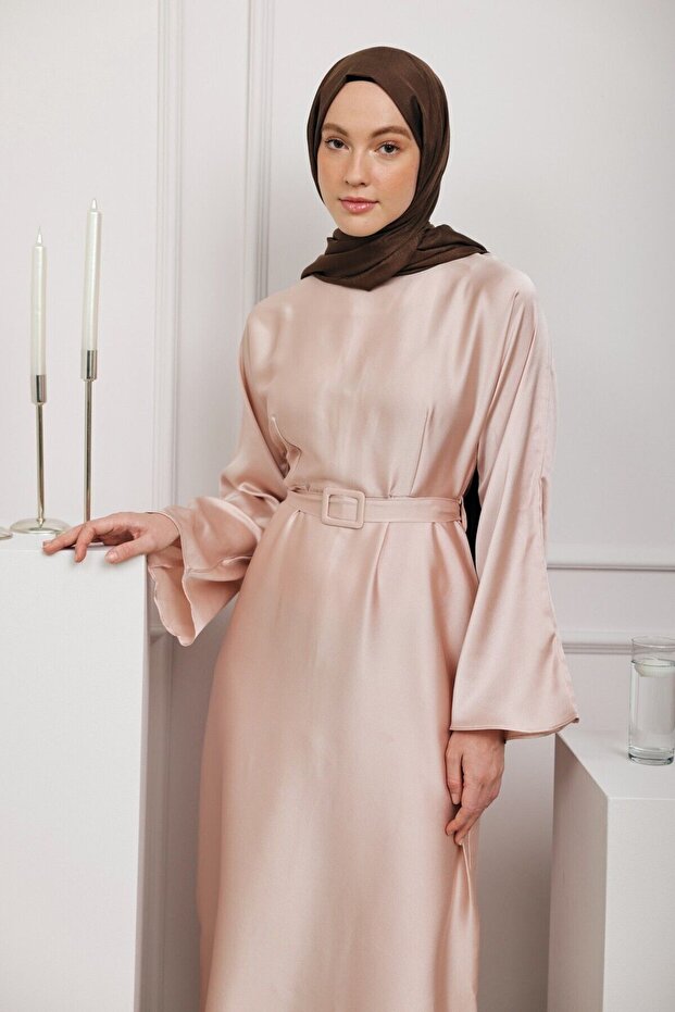 سلسلة مونوغرام عادي شال بني - 3