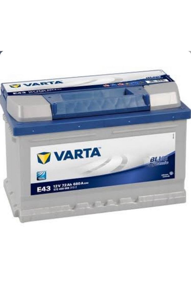 12v 72 Amper 680 Aen Varta Akü Üretim: 2022 Alçak Basık Tip - 1