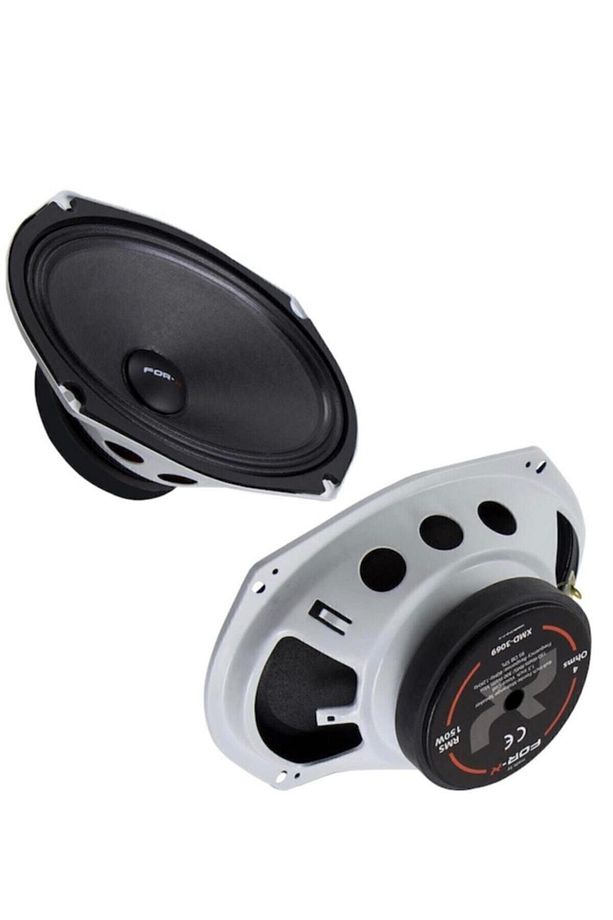 Forx Xmd-3069 Oval Kayık Midrange 300wat 150rms Iki Adet - 1