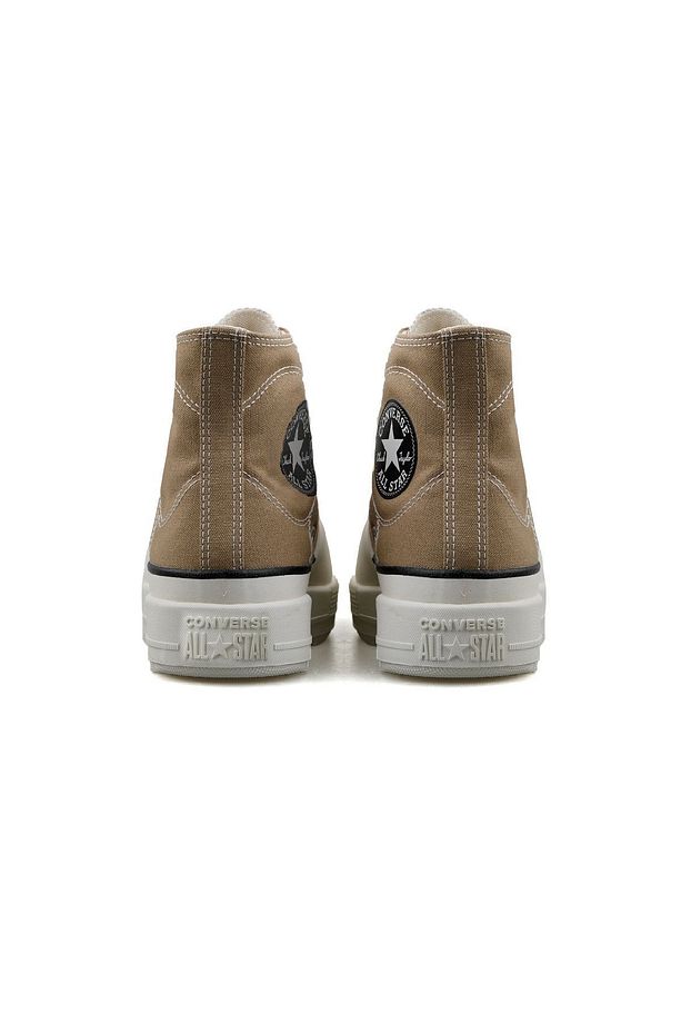 Chuck Taylor All Star Construct Kadın Günlük Ayakkabı A03876c Krem - 4