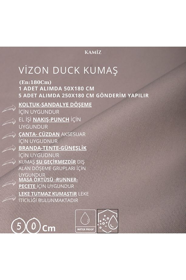 Duck Kumaş - Döşemelik Kumaş - Punch Kumaşı - Çanta Kumaşı - Masa Örtüsü - Runner - 1