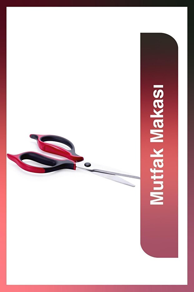 Ergonomik Kulplu Mutfak Makası - 1