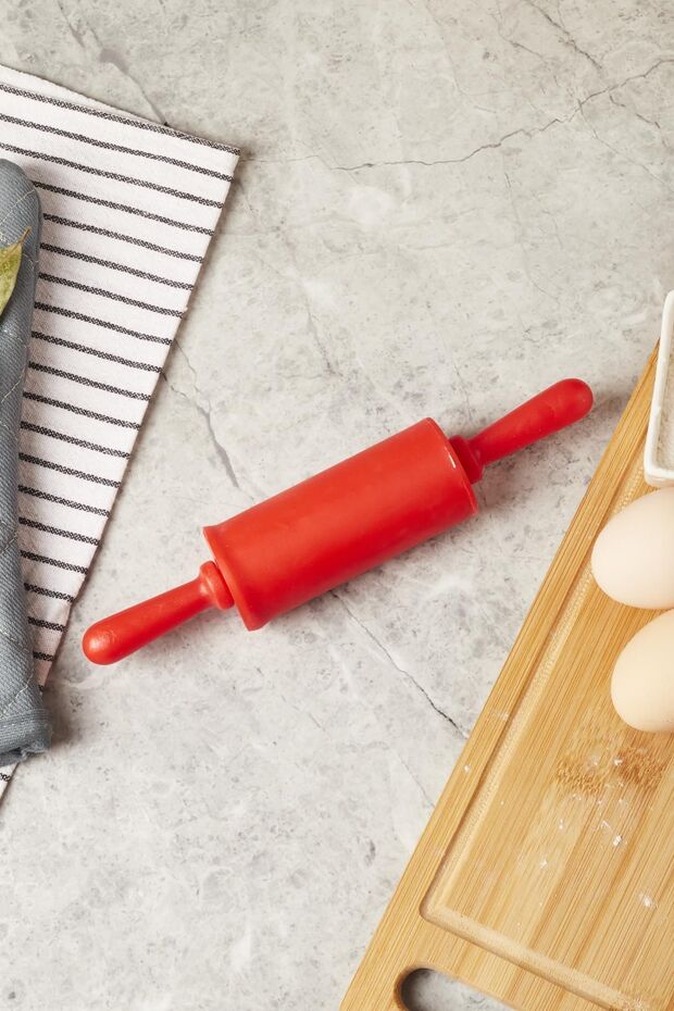 Silicone Merdane 22cm-Kırmızı