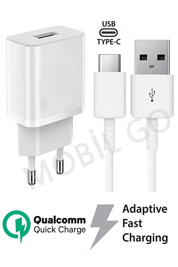 Samsung Galaxy A33 A34 A35 M31s M32 M34 5g Uyumlu Hızlı Şarj Cihazı / Şarj Aleti Seti - 1