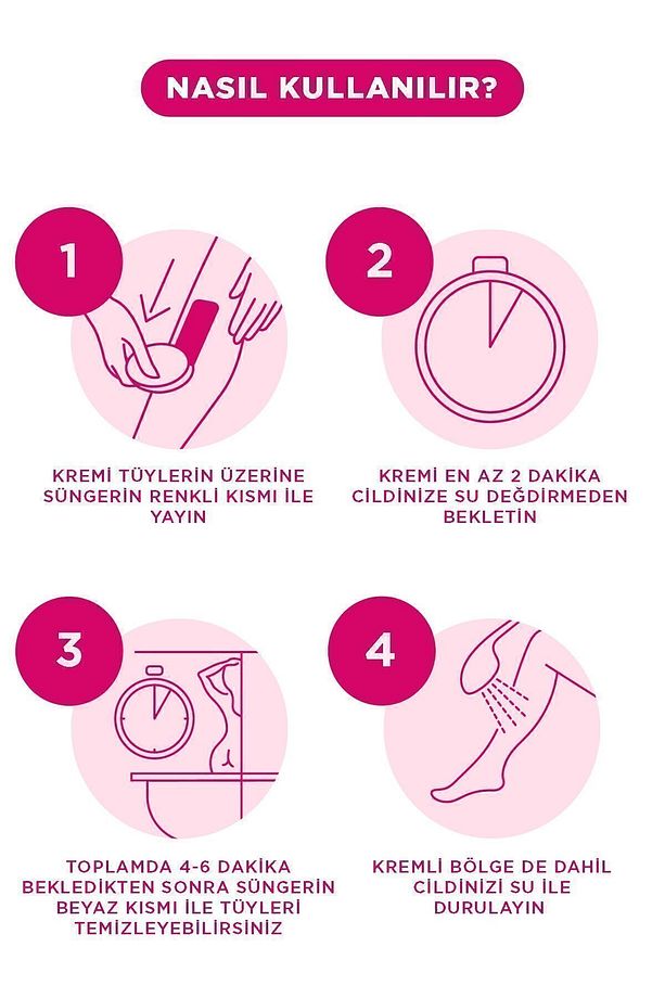 Duşta Tüy Dökücü Krem Bacak & Vücut Bölgesi Normal Ciltler 150ml - 2