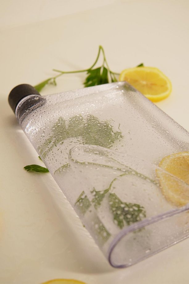 Sahara A6 MEMO 350ml Bottle Motivasyonel Su Matarası Notebook Sporcu Suluk Su Şişesi - 5