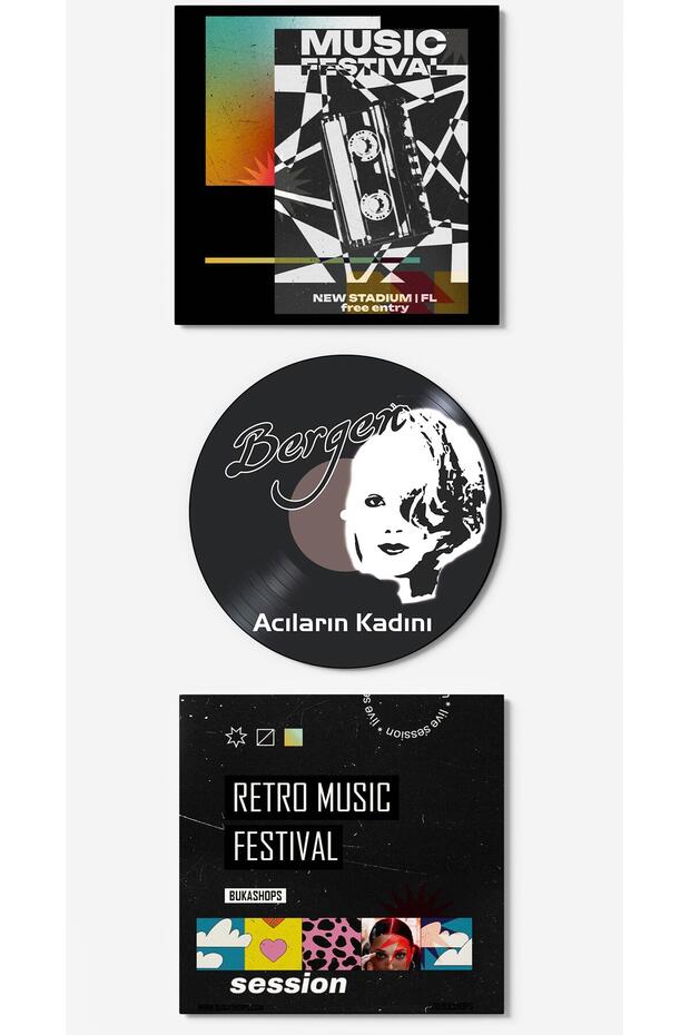 Bergen Plak Duvar Dekoru - 1