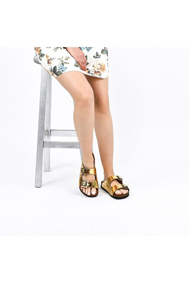 Unisex Deri Terlik - 2