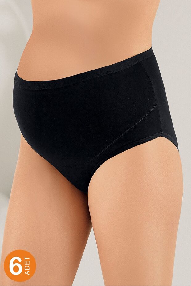 Pack of 6 Women's Maternity Bato Panties Mb142