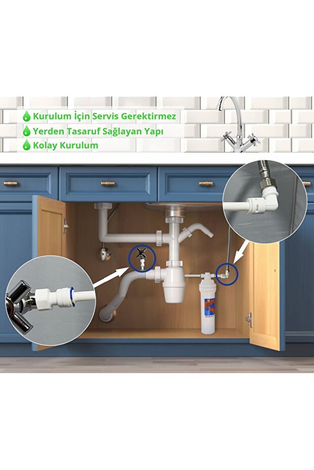 Elf Premium Karbon Reçine Su Arıtma Filtresi 15 Inch - 3