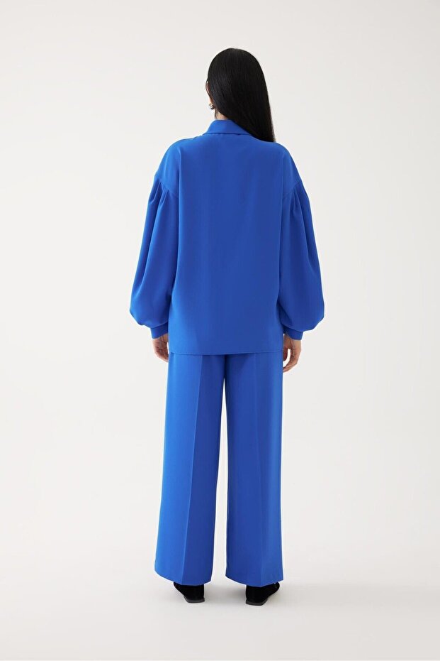 Cepli Balon Kol Gömlek - 4