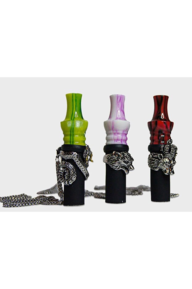 Figürlü Çelik Boyun Askılı Sipsi - 1