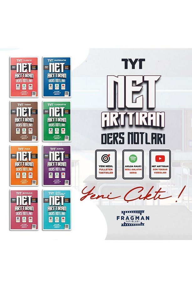 2026 Tyt Net Arttıran Ders Notları Full Set Tyt Konu Takip Çizelgesi Hediye Ösym Tarzına Uygun - 6