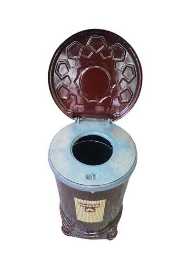 Yuvarlak Kovalı 70 lik Uyuyan Soba Odun Kömür Talaş Sobası - 1