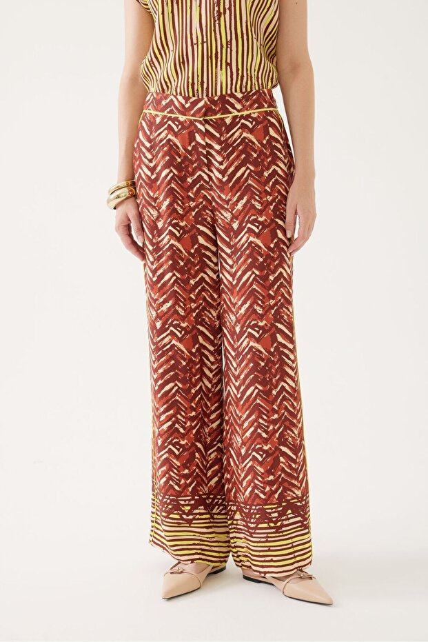 Intricate Patterned Trousers - 3