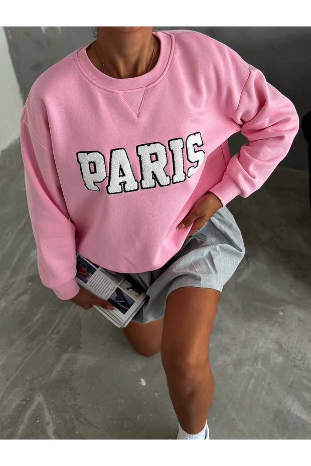 Raised 3 Thread Sweatshirt - 4