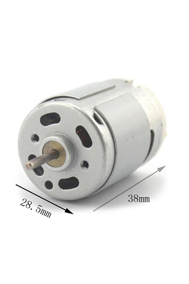 RS380 6V DC Motor 11500Rpm Yüksek Tork Hız DIY RC Oyuncak Model Araba Tekne Bot Uçak Helikopter - 1