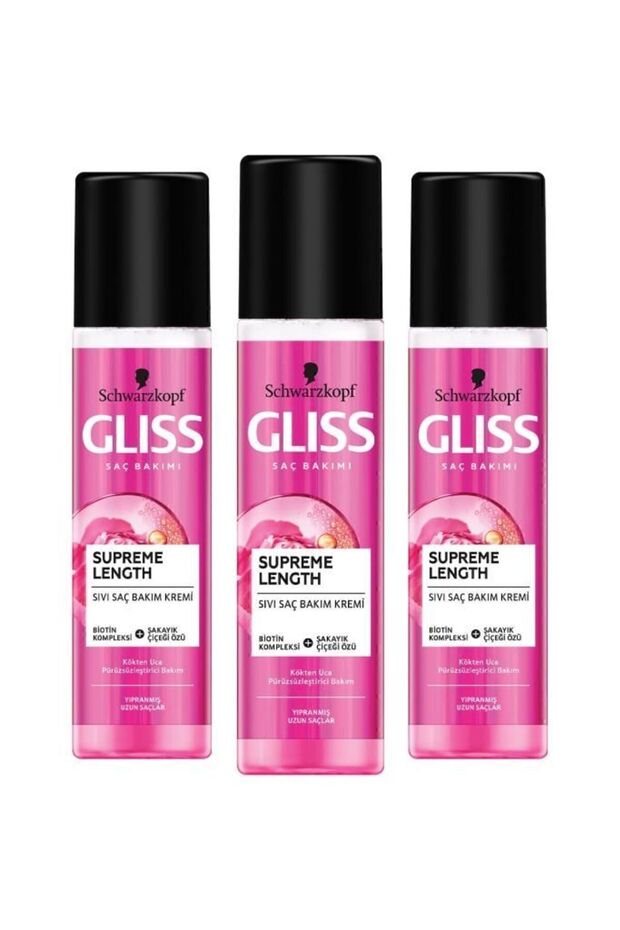 Supreme Length Sıvı Saç Kremi 200 Ml X 3 Adet - 3