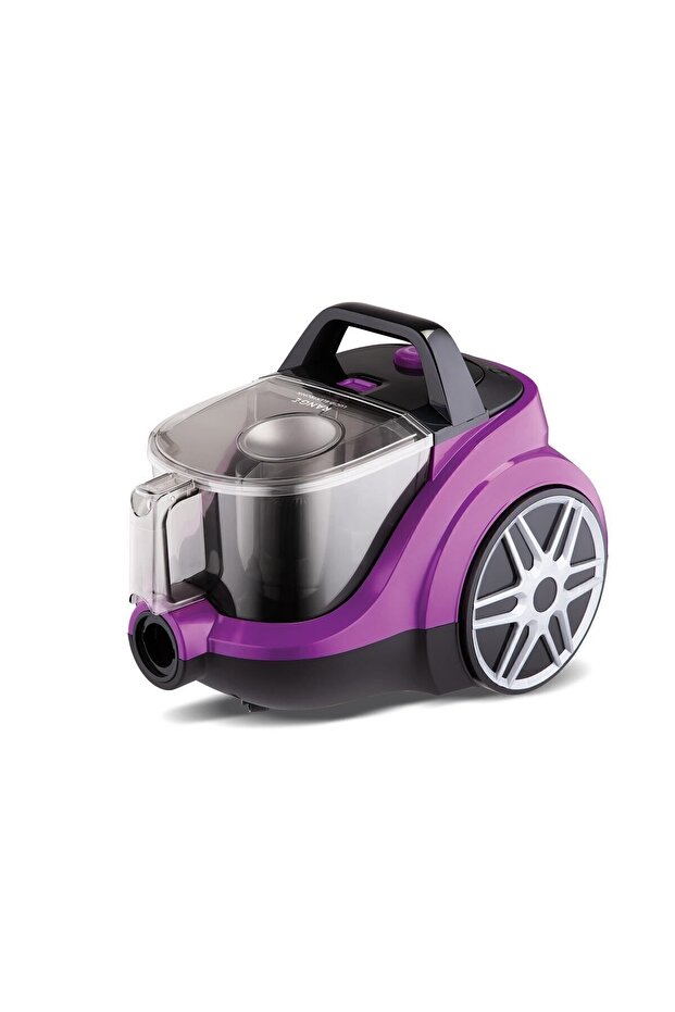 Lucid Toz Torbasız Süpürge - Mor - 5